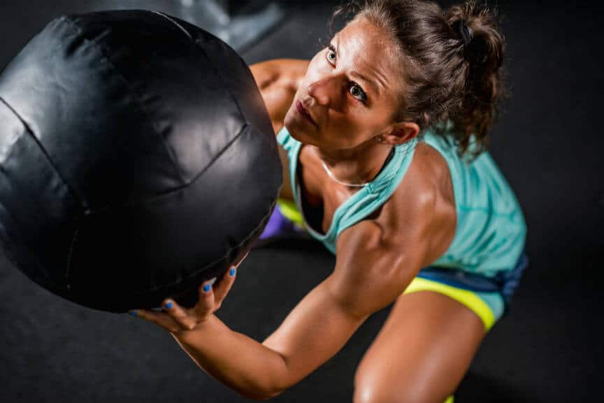 Medicine Ball Toss